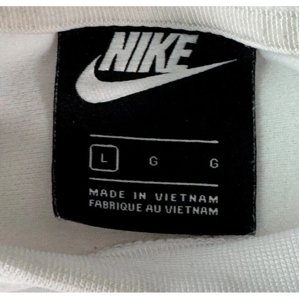 Nike Sportswear Swoosh Just Do It Script Size‎ L Crewneck Sweatshirt CJ4793-100
